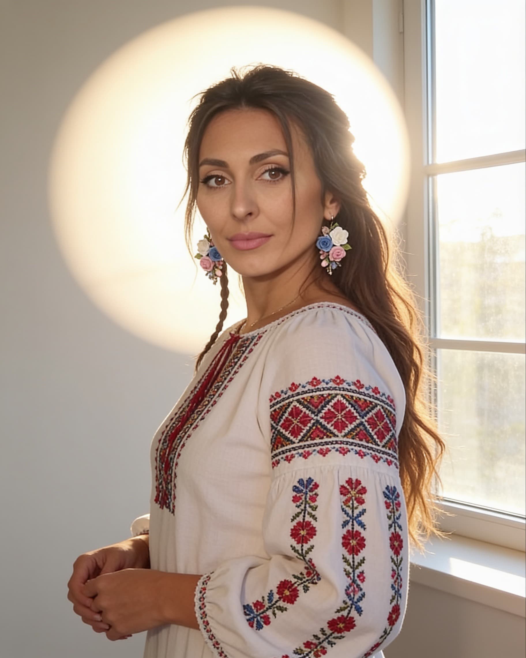 La vyshyvanka y por qué la llevo a mis joyas